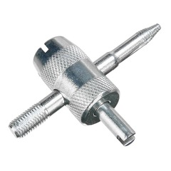 Four-in-one hardware tools, car tire repair tool set, valve core driver, wrench