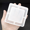 Crystal, epoxy resin, square mold, silica gel set, mirror effect