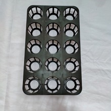 15孔蝴蝶兰花盆塑料托盘 适合放多肉花卉植物2.7寸育苗盆托盘