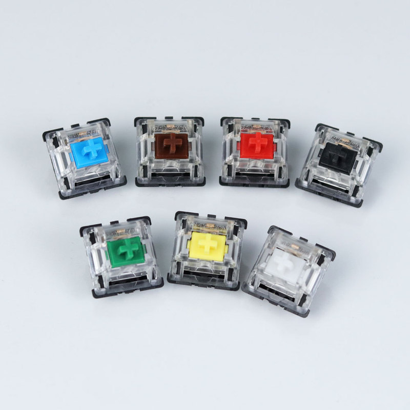 gateron Gataron Axis G Axis Black Bottom Transparent Axis Cover Black Black Tea Green White Yellow Green Three Legs Five Legs Axis Switch