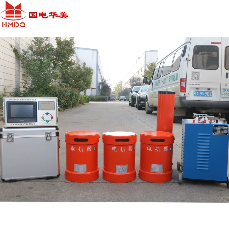 Измеритель напряжения переменного тока кабеля 10кВ, 35кВ трансформатор переменного тока, преобразователь частоты последовательного резонансного испытательного оборудования