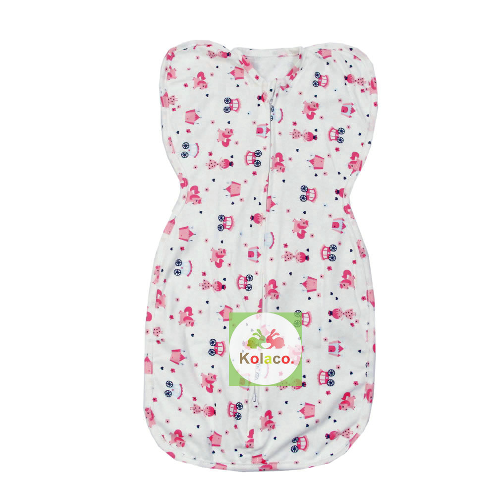 Recién nacido de la mariposa swaddling algodón swaddling saco de dormir swaddle manta anti-kick bolsa anti-shock toalla bolsa