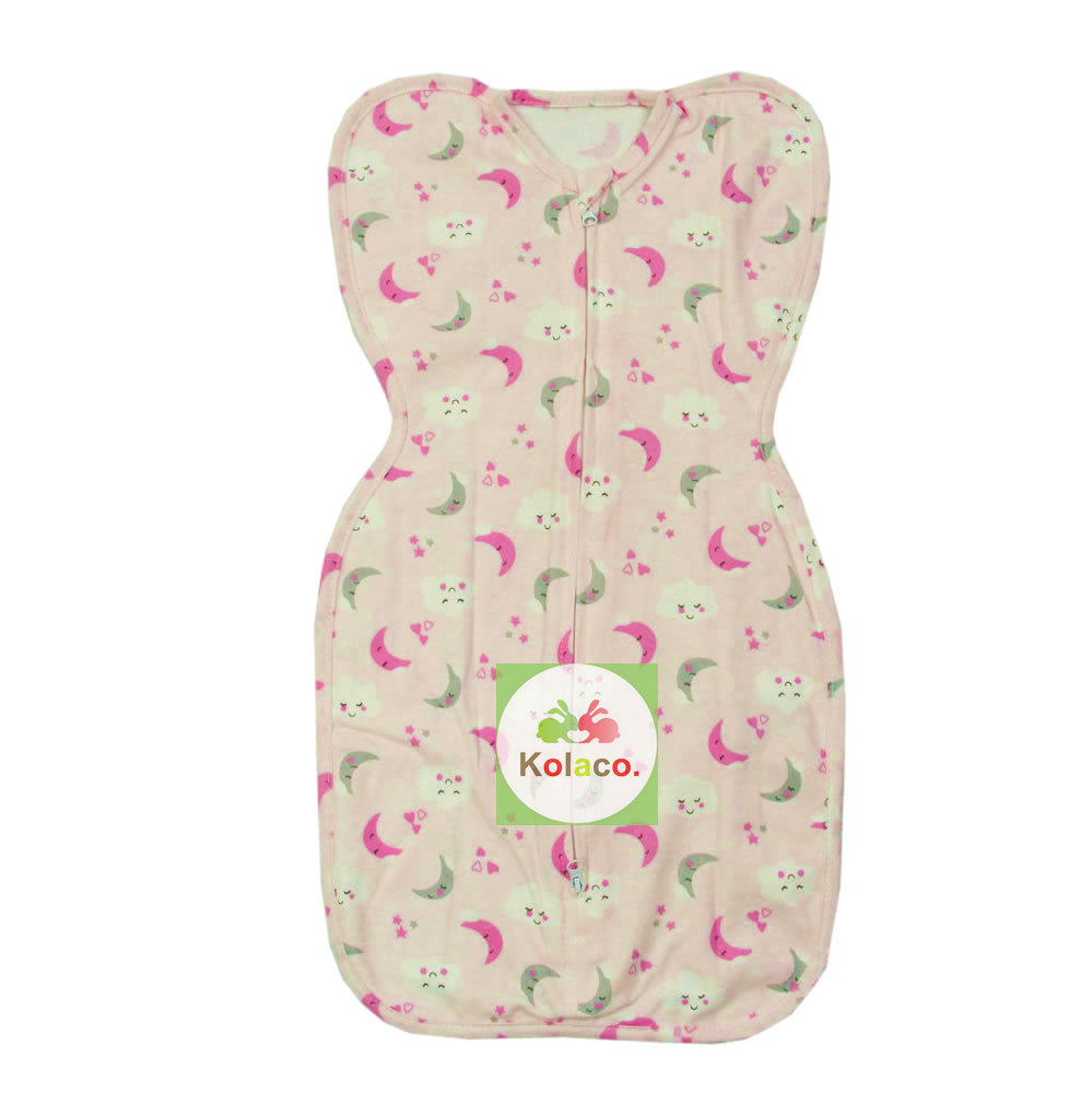 Recién nacido de la mariposa swaddling algodón swaddling saco de dormir swaddle manta anti-kick bolsa anti-shock toalla bolsa