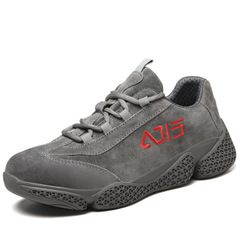 Safety shoes new fashion anti-punch labor protection shoes construction site anti-puncture protective shoes for men lightweight soft sole work shoes