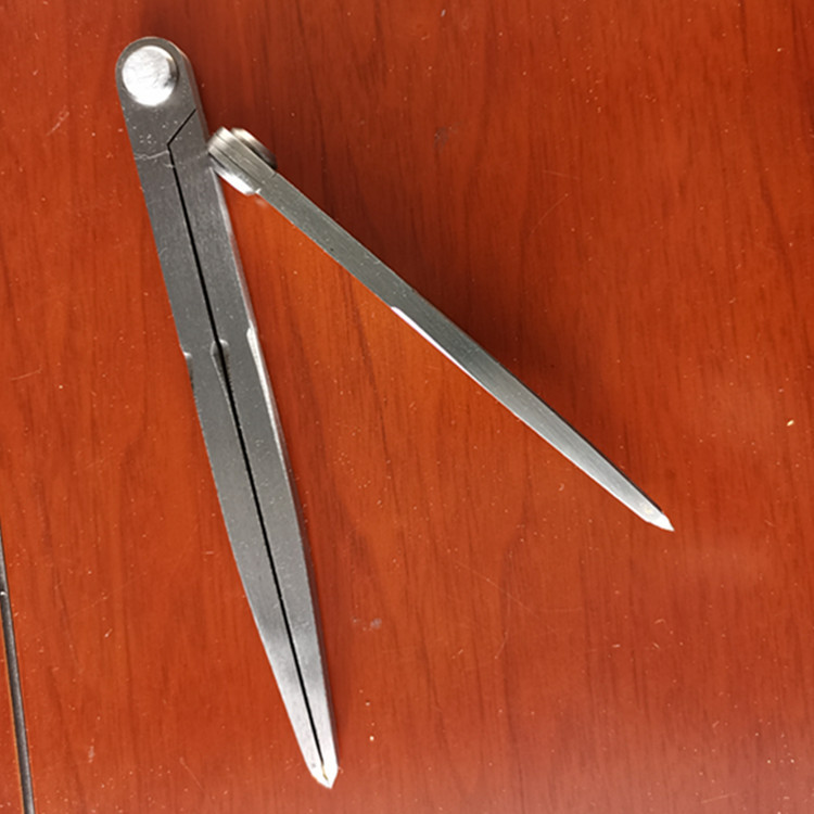 拓玫 自产镶硬质合金钨钢头圆规 分规 划线器 划线规间距规工E18