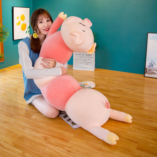 Cute Super Soft Plush Toy Piggy Piggy Doll Big Doll Bed Holding Sleeping Pillow Girl 