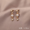 Design retro ear clips, earrings, no pierced ears, trend of season, French retro style, simple and elegant design, wholesale