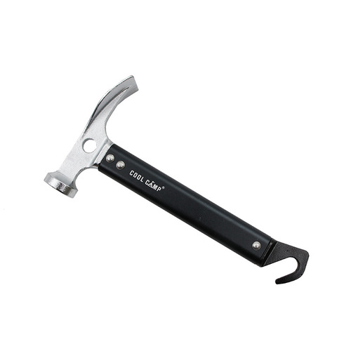 Ultra-small outdoor aluminum alloy mini hammer ultra-light portable hammer camping hammer tent hammer camping hammer nail puller hammer pickaxe