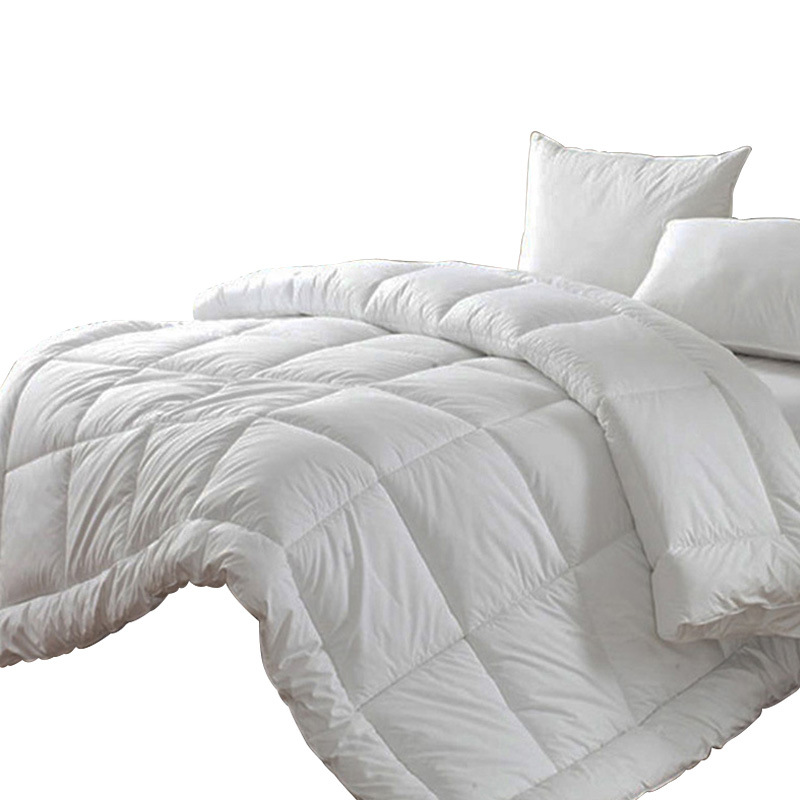 Ropa de cama de hotel, edredones de hotel, edredón de seda con plumas blancas, edredón para todas las estaciones, edredón grueso para invierno, fabricante de edredones para otoño e invierno. image 6