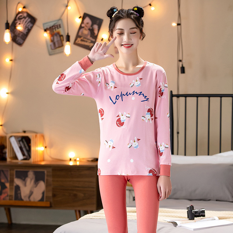 DK 라운드넥/핑크 토끼