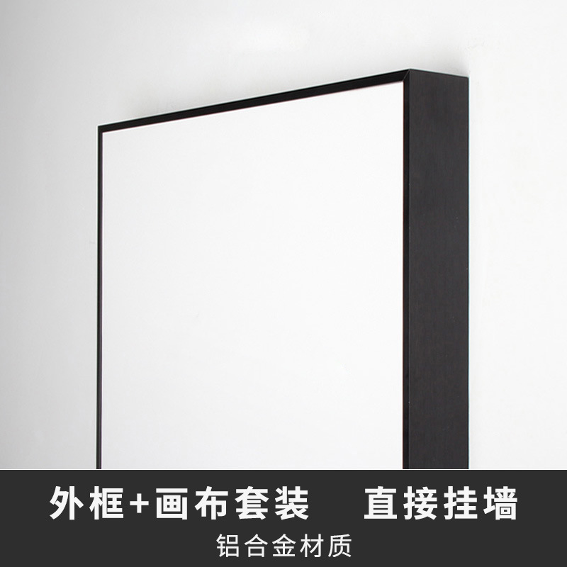 Frameless Aluminum Alloy Oil Painting Frame with Linen Canvas Frame Blank Metal Acrylic for Wall Hanging Mini Frameless Aluminum Alloy Oil Painting Frame with Linen Canvas Frame Blank Metal Acrylic for Wall Hanging Mini