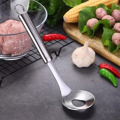 304 stainless steel meatball spoon, household hand squeezed meatball spoon, fish ball squeezed and scooped meatball maker, meatball spoon