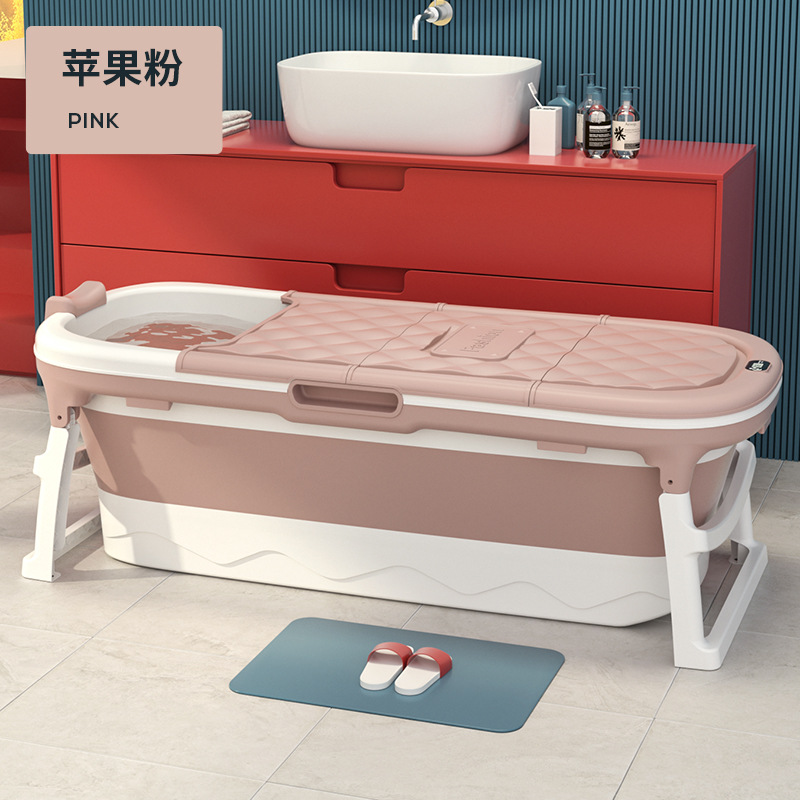 Engrosado extra grande adulto Cubo de baño adulto plegable Cubo de baño niños Cubo de baño bañera del hogar