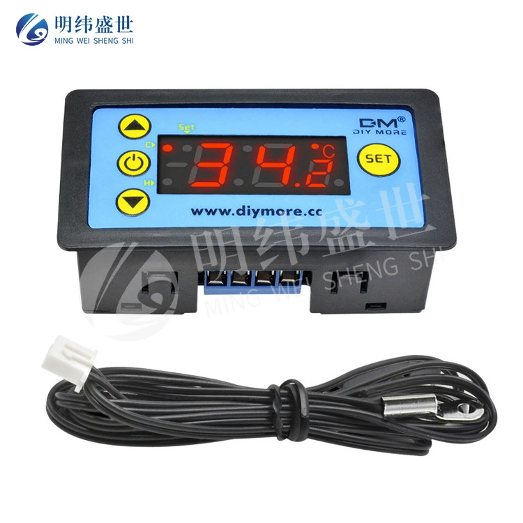 W3231 цифровой термостат микрокомпьютер цифровой дисплей переключатель контроля температуры высокоточная плата контроля температуры Красный Одиночный дисплей
