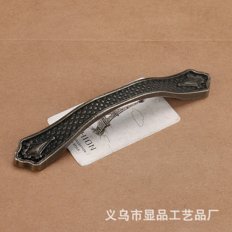 The overall wardrobe door handle hand handle Chinese -style green…