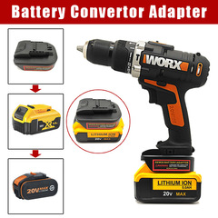 DEW 18V/20V Lithium Battery to Wike Small Board Tool (Orange Version) Converter