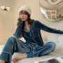 保暖女士秋冬长袖家居服