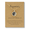 Zodiac signs, necklace for beloved, chain for key bag 