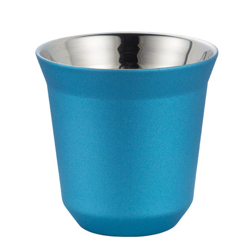 Hot Selling Italian Coffee Cup Double Wall Stainless Steel Color 304 Insulated 80ML Children's Cup [New Product]