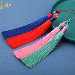 潤蘇流蘇雙拼色雙流蘇穗子吉祥中國結掛飾配件服裝香包車掛吊穗