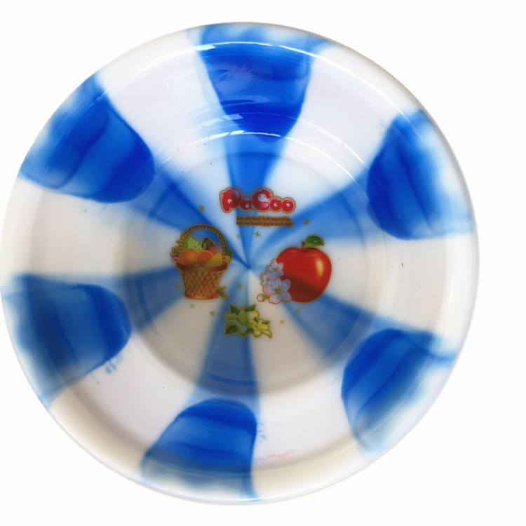 Palangana de plástico reforzado para uso doméstico diámetro 36.5 cm diseño profundo y grueso