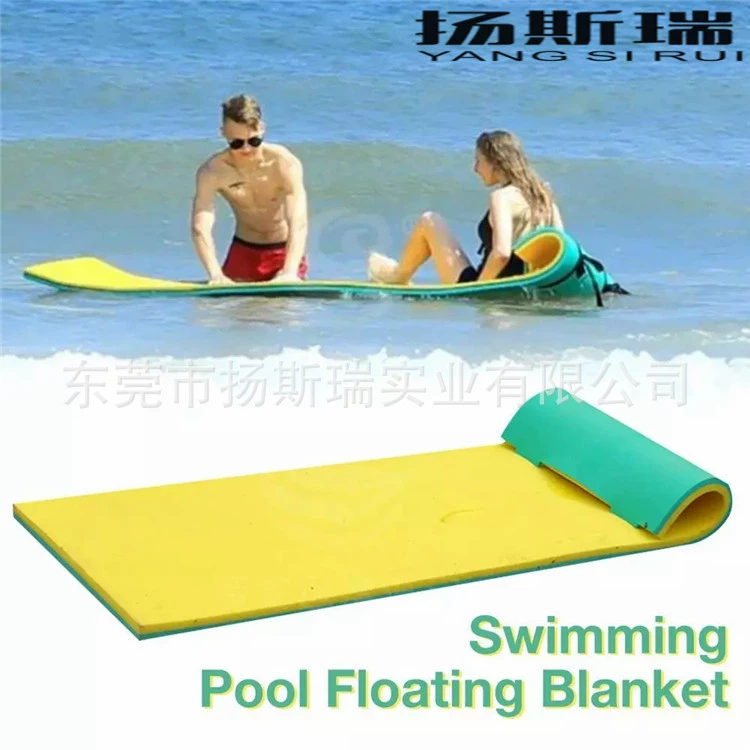 Оптовая XPE водное седло плавающее одеяло Открытый Плавательный XPE плавающая доска w цвет пены красный XPE воды плавающее одеяло