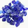 不规则9-12mm彩色蓝色碎石