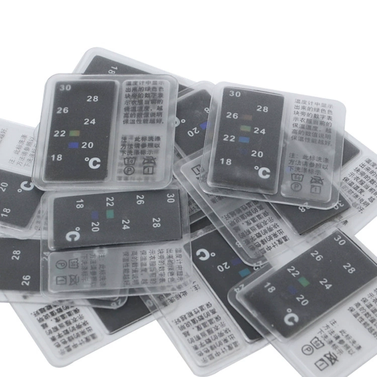 В наличии термометр для одежды из мягкого ПВХ аксессуары для шитья одежды термометр жидкокристаллический термометр для обесцвечивания