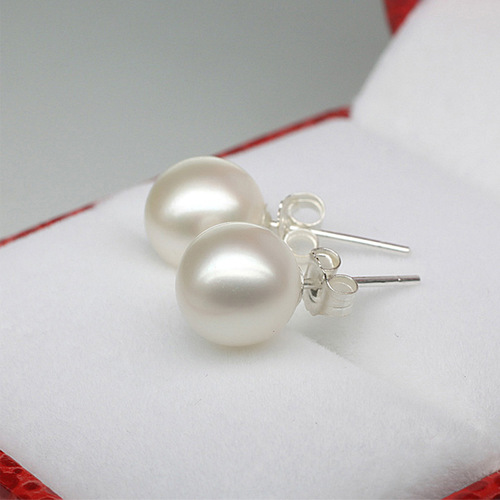Weihua Women's Earrings Pearl Korean Version South Sea Pearl Earrings Silver Plated Earrings Women's Earrings Manufacturer Wholesale