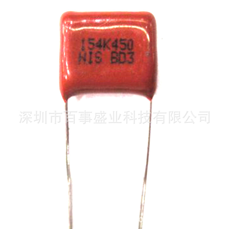 原装NISSEL日精 CBB薄膜电容154K 0.15UF 450V 脚距10 质量保障