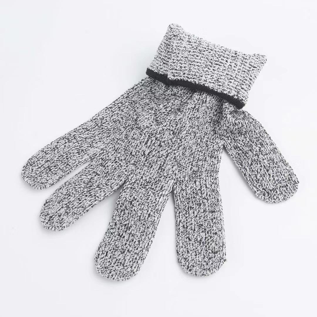 Spot Nivel 5 HPPE Guantes resistentes a los cortes Guantes de protección de jardinería de cocina Guantes resistentes a los cortes tallados en carpintería para niños