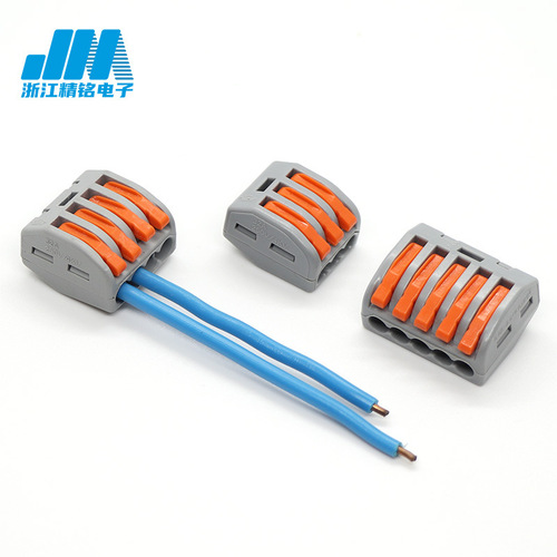 Terminal block PCT-212 push-type quick connector power hard-wire connector lamp split and power cord
