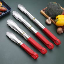 食物夹不锈钢创意烧烤夹防烫食品夹自助餐菜夹子牛排夹烤肉夹厂家
