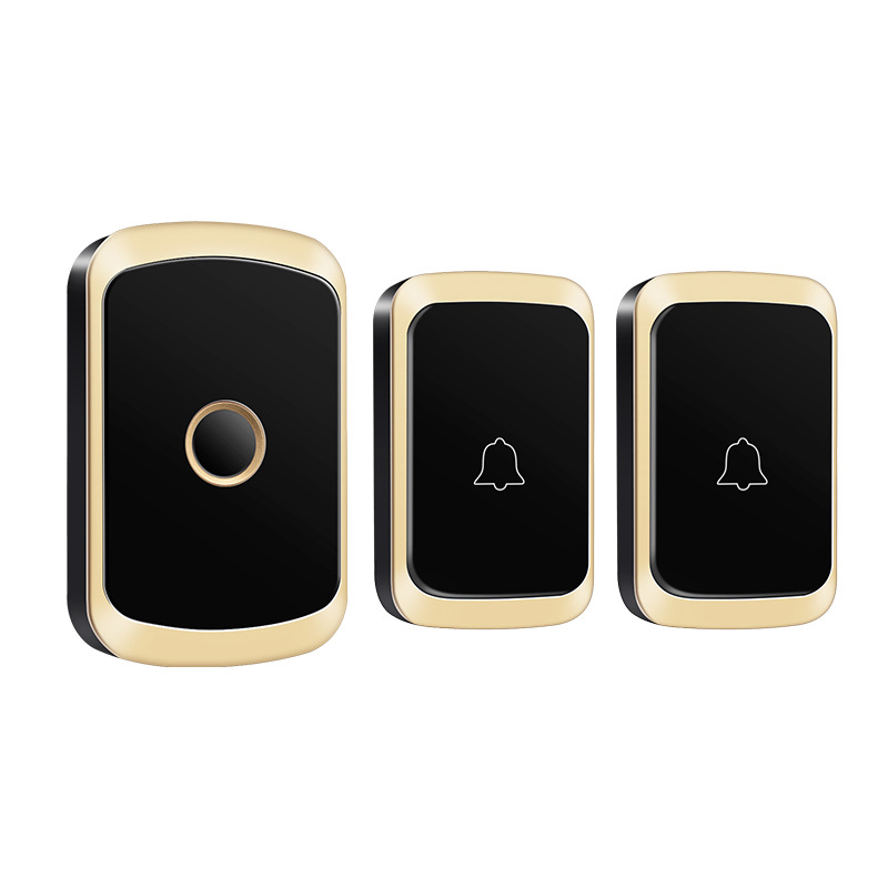 智能无线电门铃家用门铃二拖一远距离电子遥控远距离无线铃呼叫器