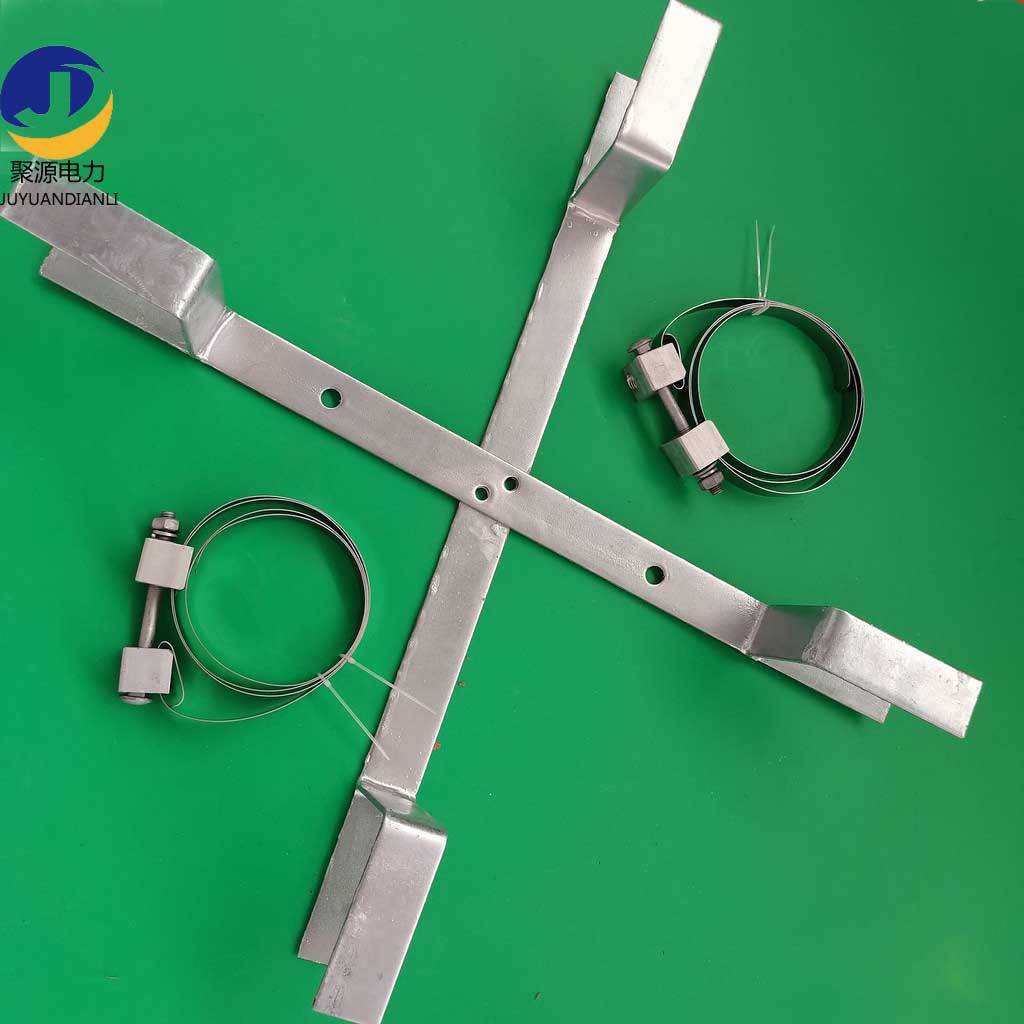 杆用外盘式光缆余缆架 扁铁外盘式 钢筋外盘式 光缆余线架