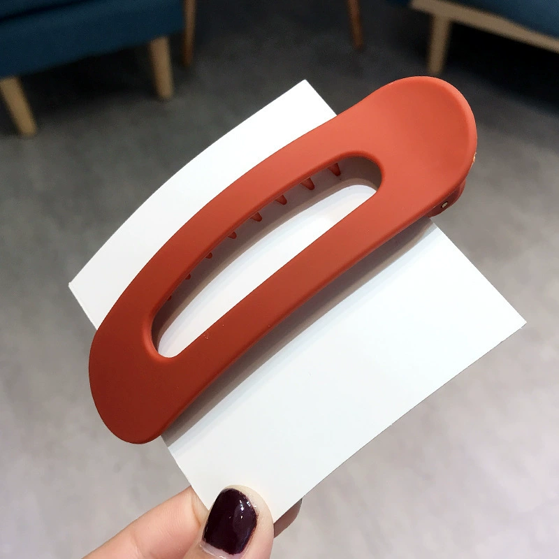 Корейская интернет-знаменитость новый back -headed hair clip большой один слово заколка для волос большой клип верхний клип головной убор серьга для женщины