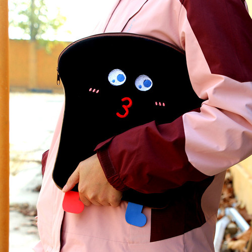 Korean ins style toast ipad bag 11 inches 10.5 inches 9.7 inches liner bag girls laptop tablet bag