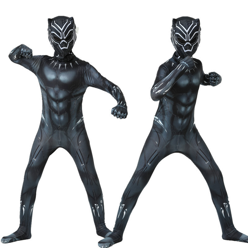 Panther Leotard Maniwei Hero cosplay Children's Clothes Adult Clothing Anime Jumpsuit