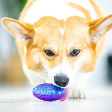 爆爆球狗玩具发声橄榄球Gball球幼成犬独处自嗨狗狗玩具