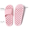 Fashionable slippers, footwear for beloved indoor, non-slip quick dry slide