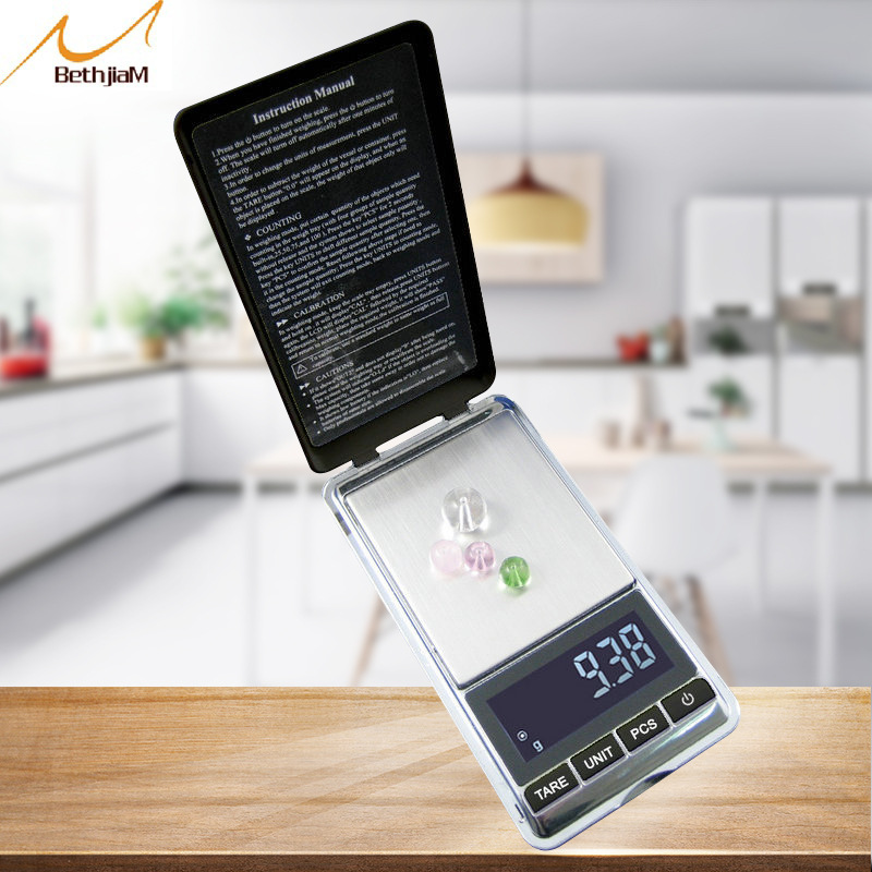 便携口袋迷你黄金珠宝手掌电子称 小型实验电子天平口袋秤 珠宝秤