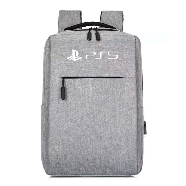 PS5 gray backpack