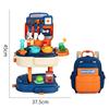 Family backpack, variable realistic kitchen, tools set, suitable for import, cosplay