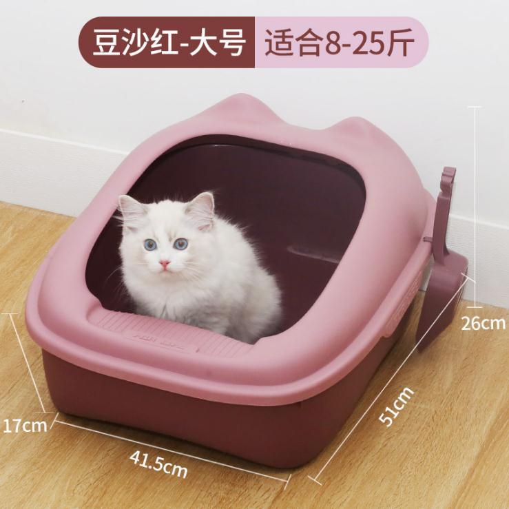 1+1 해외직구 고양이화장실 두부모래삽  // 옵션: 큰 된장 분말 - 유행 대조적인 고양이 쓰레기통