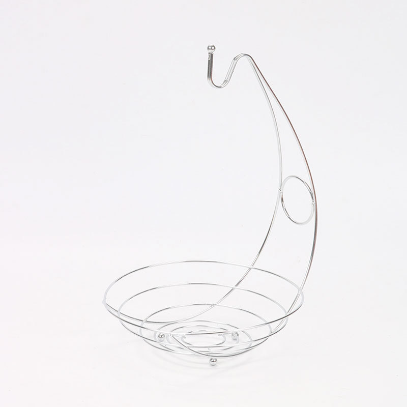 Cesta de fruta de hierro de estilo europeo moda creativa cesta de almacenamiento de frutas drenaje escritorio rack de almacenamiento sala de estar cesta de frutas