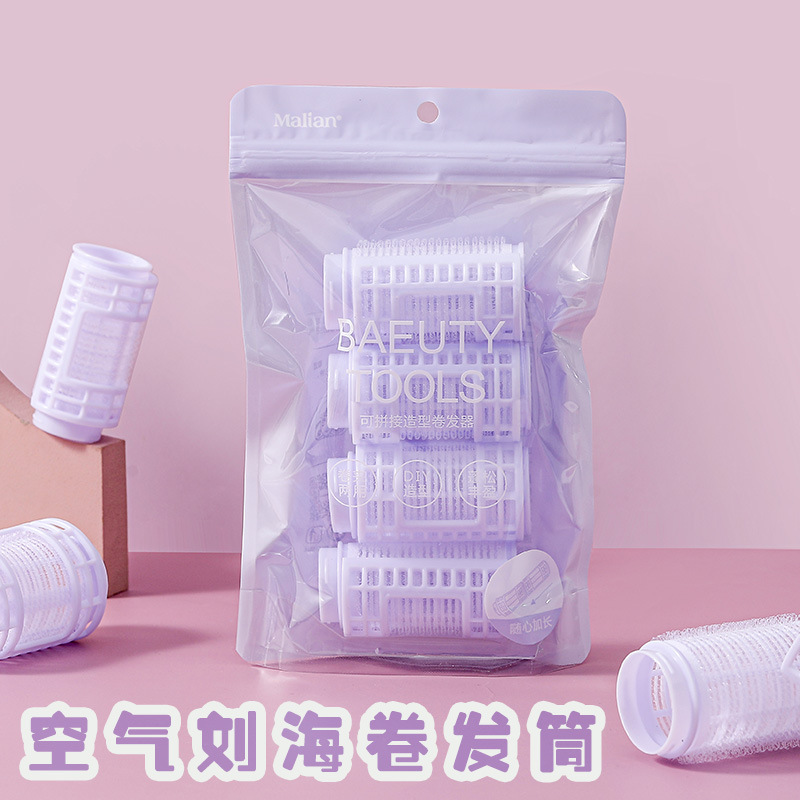 Marion can splice air eight-character bangs curler plastic styling fixed artifact fluffy self-adhesive curler