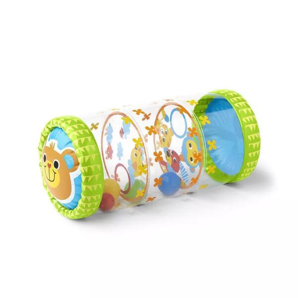 Inflatable drum for crawling