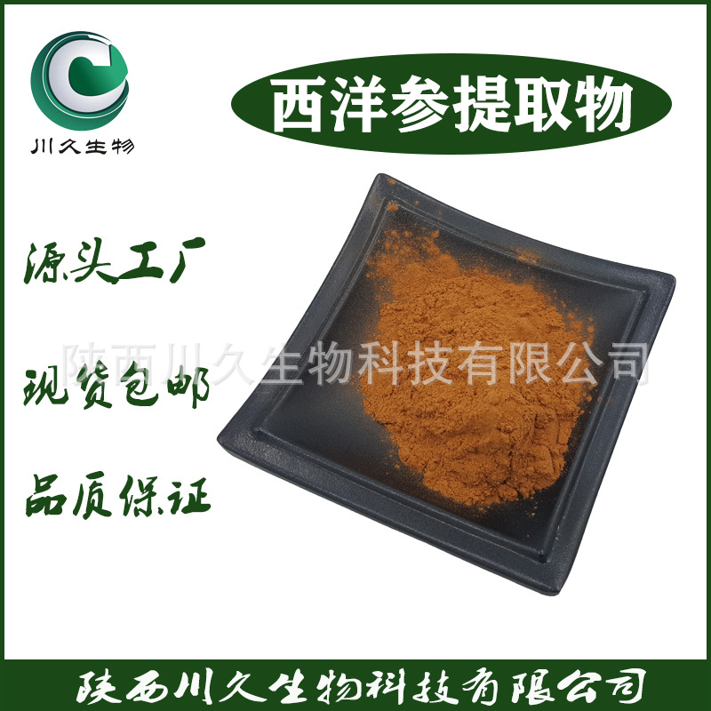 西洋参提取物  川久生物 多规格 西洋参粉  西洋参皂甙 现货