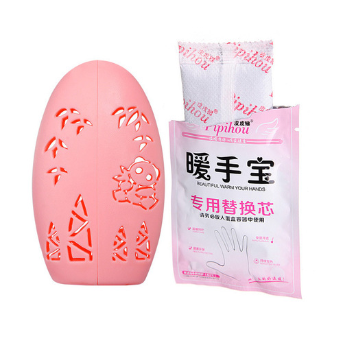 Mini warm baby hand warmer patch self-heating egg warmer female winter holy egg student hand warmer egg replacement core artifact