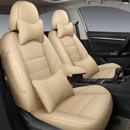 新款专车专用适用于大众朗行汽车座垫全包耐磨皮四季专用汽车座套